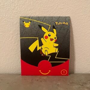 Pokemon 25th Anniversary McDonalds Special Promo Sealed Pack